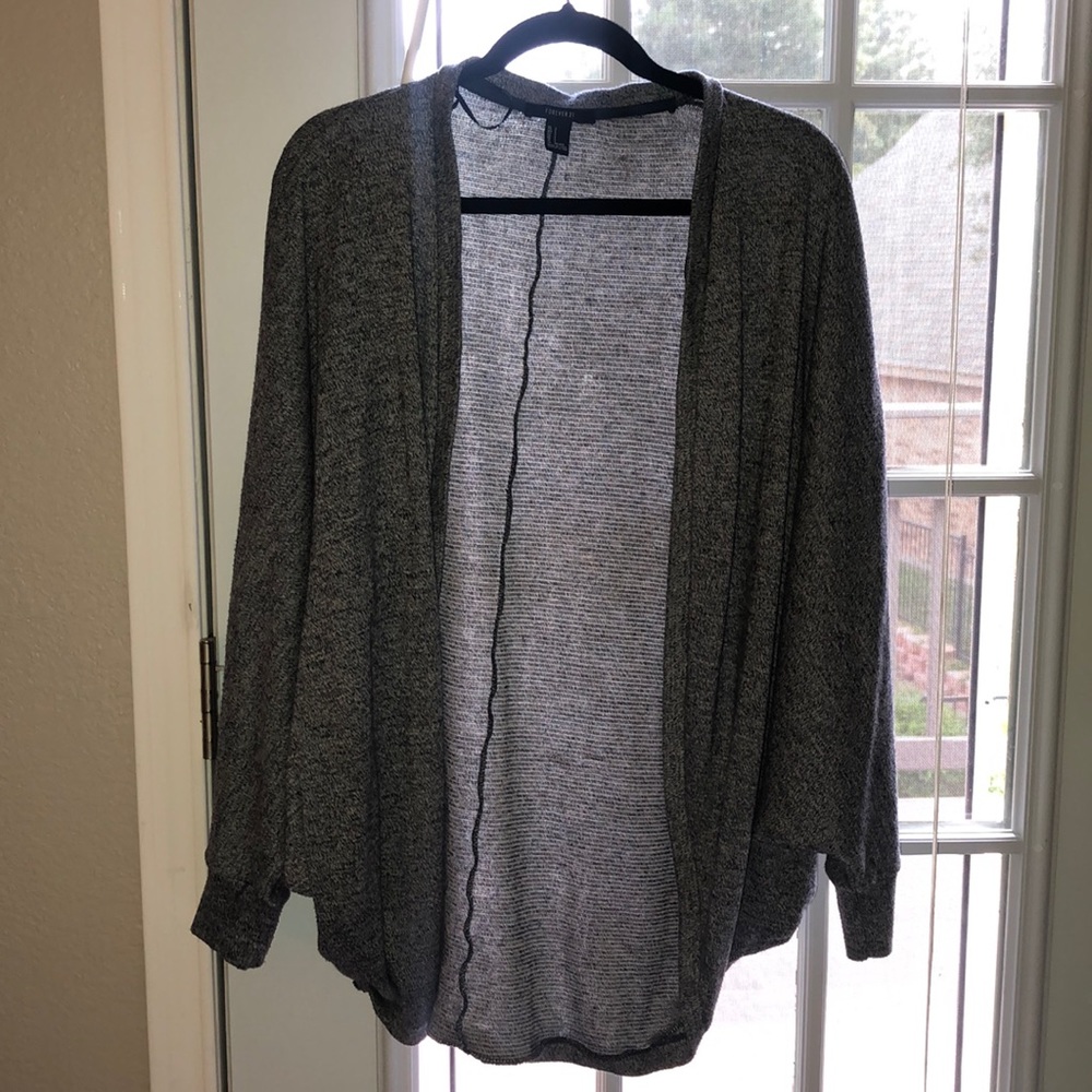 Forever 21 Blue Grey cardigan